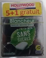 Mängden socker i Blancheur Parfum Menthe Verte Sans Sucres