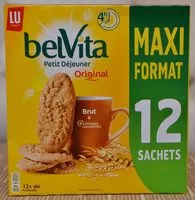 Mängden socker i Belvita petit déjeuner