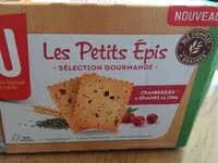 Mängden socker i LES PETITS ÉPIS - Cranberries & Graines de Chia
