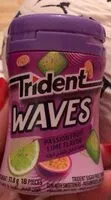 Mängden socker i Trident waves