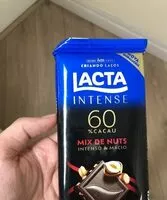 Mängden socker i Chocolate intense 60% cacau
