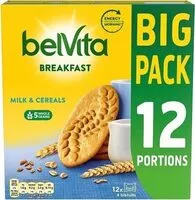 Mängden socker i Breakfast Biscuits Milk & Cereals Packs