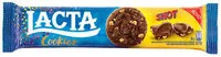 Mängden socker i Biscoito Cookie Shot Lacta Pacote 80g