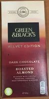Mängden socker i Black's Dark Almond Chocolate Bar