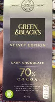 Mängden socker i Black's 70% Dark Chocolate Bar