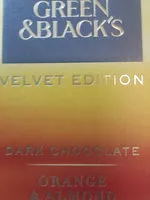 Mängden socker i Velvet edition - Dark Chocolate - Orange & Almond