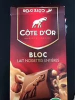 Mängden socker i Bloc lait noisettes entières