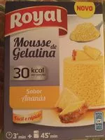 Mängden socker i Mousse de gelatina