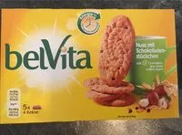 Mängden socker i Belvita biscuit chocolat noisette