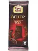 Mängden socker i Bitter. Горький шоколад 70 % какао
