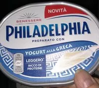 Mängden socker i Philadelphia yogurt alla greca
