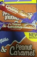 Mängden socker i Milka Bar Peanut & Caramel 37 GR