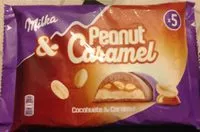 Mängden socker i Peanut & caramel