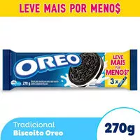 Mängden socker i Pack Biscoito Original Batman Oreo Pacote 270g 3 Unidades Leve Mais Pague Menos
