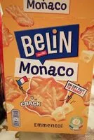 Mängden socker i Monaco - Biscuits crackers à l'emmental