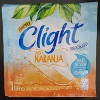 Mängden socker i Jugo Clight de naranja