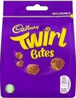 Mängden socker i Twirl Bites Chocolate Bag