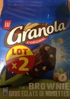 Mängden socker i Brownie gros eclats de noisettes