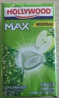 Mängden socker i Hollywood Max