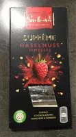 Mängden socker i Suprême Haselnuss Himbeere