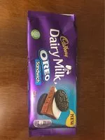 Mängden socker i Cadbury Dairy Milk Oreo Sandwich