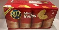 Mängden socker i Ritz mini rollos