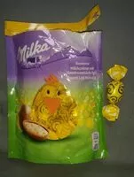 Mängden socker i Milchcreme mit Haselnuss Bonbons