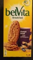 Mängden socker i Belvita breakfast - fruit des bois