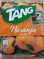 Mängden socker i TANG NARANJA