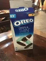 Mängden socker i Oreo crispy and thin coconut flavour