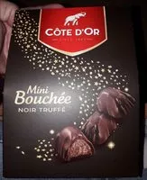 Mängden socker i Mini bouchée noir truffé