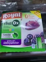 Mängden socker i Antiox gelatina sabor a arándanos azúcares añadidos con stevia