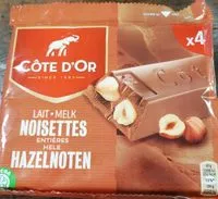 Mängden socker i Barre de chocolat