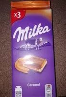 Mängden socker i Milka Caramel