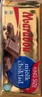 Mängden socker i Marabou mjölk choklad