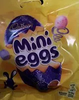 Mängden socker i Mini eggs