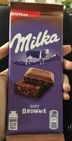 Mängden socker i Milka brownie