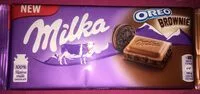 Mängden socker i Milka oreo brownie