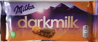 Mängden socker i Milka Darkmilk gesalzenes Karamell
