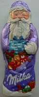 Mängden socker i Milka Alpenmilch Weihnachtsmann