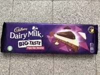 Mängden socker i Dairy Milk Big Taste Triple Choc