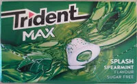 Mängden socker i Trident MAX
