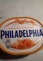 Mängden socker i Philadelphia con salmón