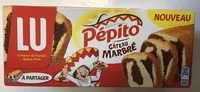 Mängden socker i Pepito gâteau marbré
