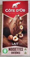 Mängden socker i chocolat au lait noisettes entières