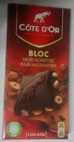 Mängden socker i Bloc noir noisettes