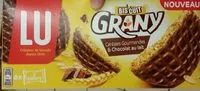Mängden socker i Biscuit Grany céréales gourmandes et chocolat au lait