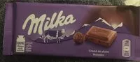 Mängden socker i Milka noisette