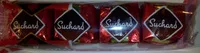 Mängden socker i Rocher lait fourré au praliné - 4 rochers