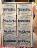 Mängden socker i Philadelphia light
